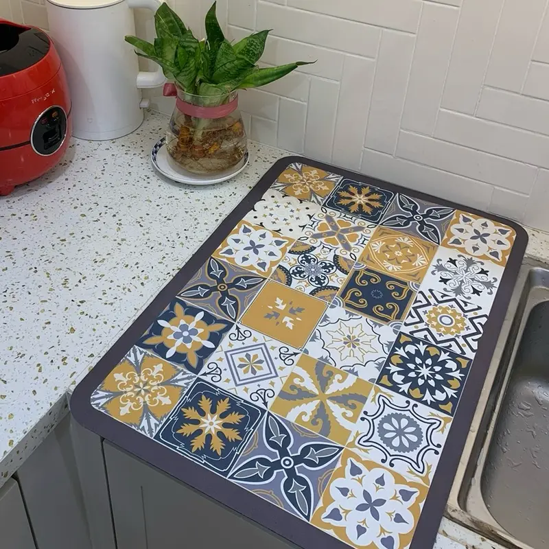 Thảm lót silicon 40*60 kệ bồn nước 0