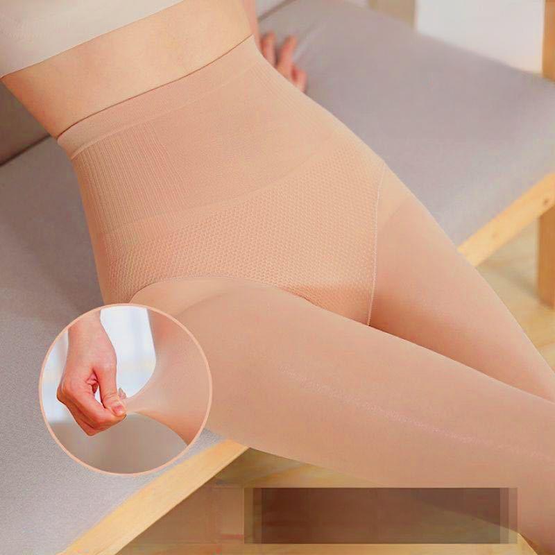 Quần Tất nịt bụng quảng châu, Màu Da thật chân có loại mỏng 80gr và dầy lót nỉ lông 260gr Women