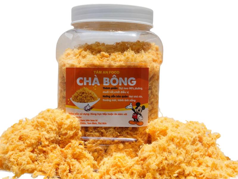 500gr Chà bông heo xù chuẩn vị nhà làm, vừa ăn,đảm bảo VSATTP (vị miền nam) food 1 Hủ 500gr Chà Bông Heo Ruốc Heo Siêu Ngon ( sợi tơi) Snack Chua