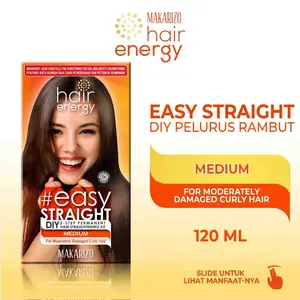 Makarizo Hair Energy Easy Straight - MEDIUM 120 mL / Smoothing