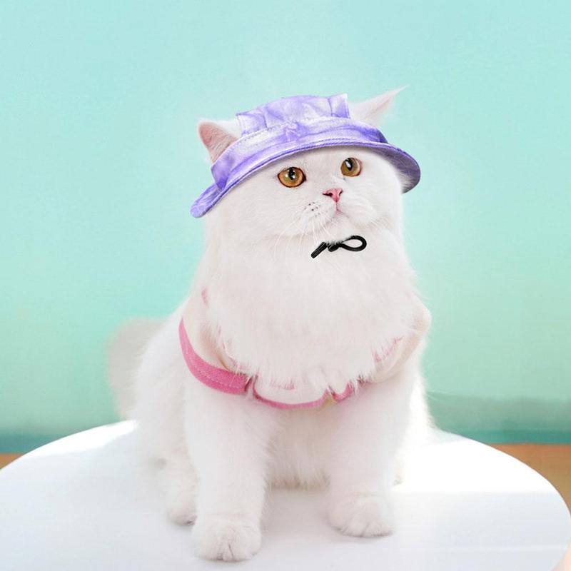 Product Introduction of Dog Cat Sun Hats Dog Baseball Cap Pet Hats For Small Medium Dogs Cats With Ear Holes Adjustable R2T6 25