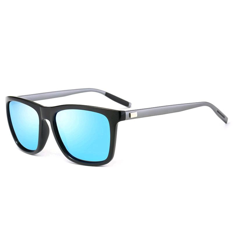 COD Bayar Di Tempat Kacamata Pria polarized anti silau kualiatas premium Bingkai Penuh tac polarized lensa blue 6