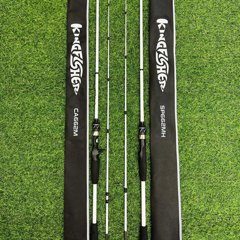 Cần Lure King Fisher- Ngọc Trinh - 1m98 Fuji -cần lure giá rẻ chiu tải cao Fishing