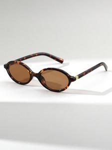 Lentes de moda vintage ovalados para uso diario y actividades al aire libre, gafas retro elegantes para los más modernos, perfectos para cualquier ocasión