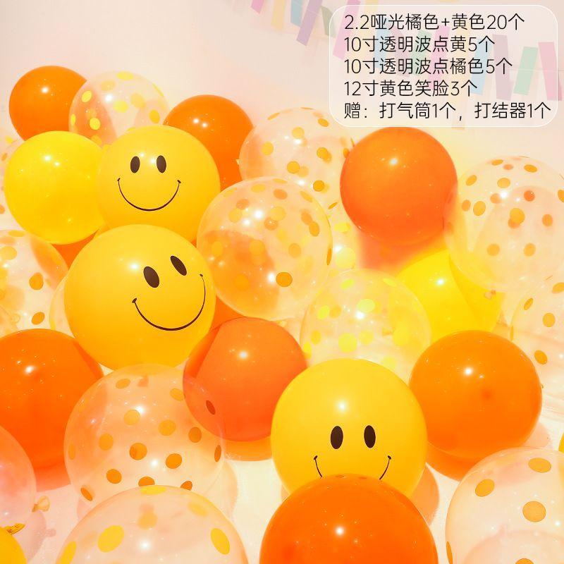 Product Introduction of 12-Inch Thick Ins Transparent Color Polka Dot Balloon Baby Children's Birthday Party Decoration Layout Latex Balloon 2