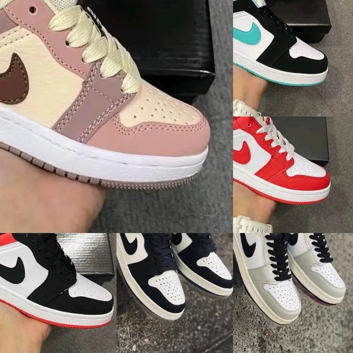 J1 Low Fashion Shoes Round to Toe No Heel For Men And Women ADD ONE SIZE