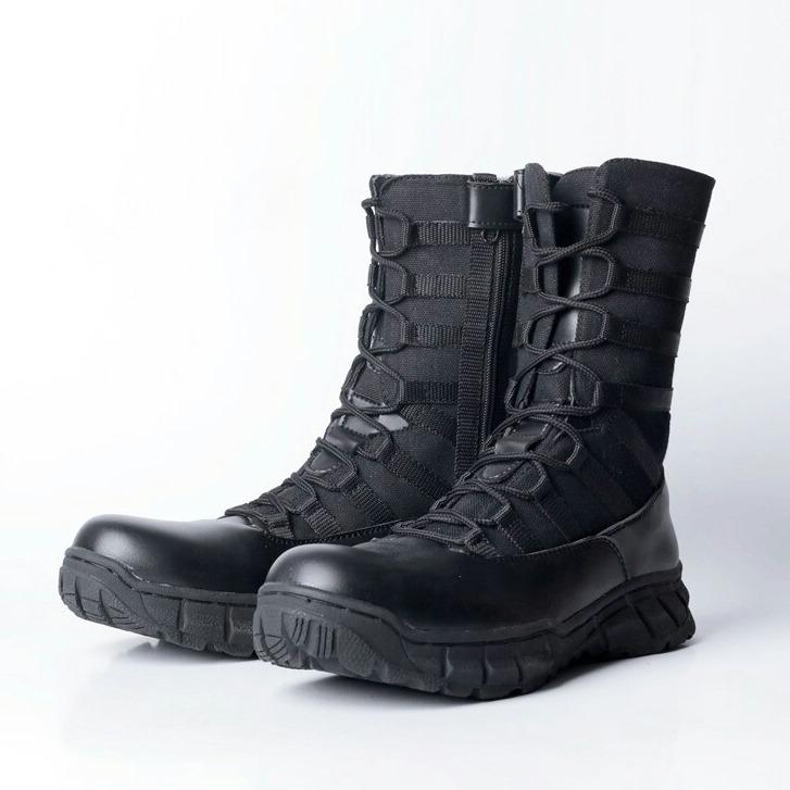 sepatu pdl tni polri ninja webing 10 inchi outsol Karet mode - Shop ...