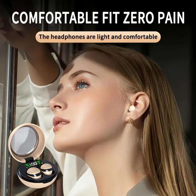 Product Introduction of Wireless Earphone, In-ear Design Earbuds with LED Charging Case, Sweat-resistant Headphones with Built-in Mic for Sports, Work, Travel 7