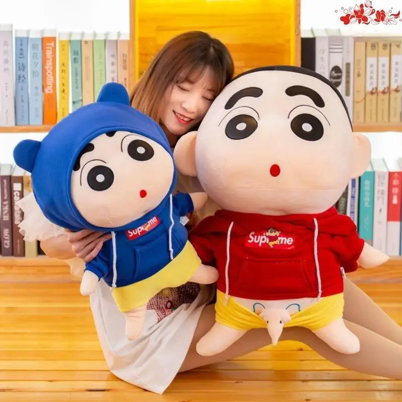 Đồ Chơi Nhồi Bông Chủ Đề Shin-chan Bút Chì Màu Anime, VALENTINE1, Bộ Sưu Tập Đạo Cụ Quà Tặng Sinh Nhật, Phụ Kiện Hóa Trang, Bạn Đồng Hành, Sáng Tạo, Thích Hợp Để Ngủ, Hàng Đầu