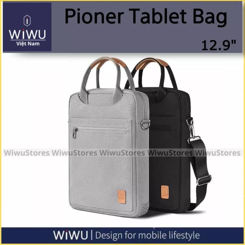   CHỐNG SỐC  Túi xách dọc Wiwu Pioneer 12.9  chống thấm cho Tablet Pro 12.9 inch  laptop  Ultrabook  kèm quai đeo 