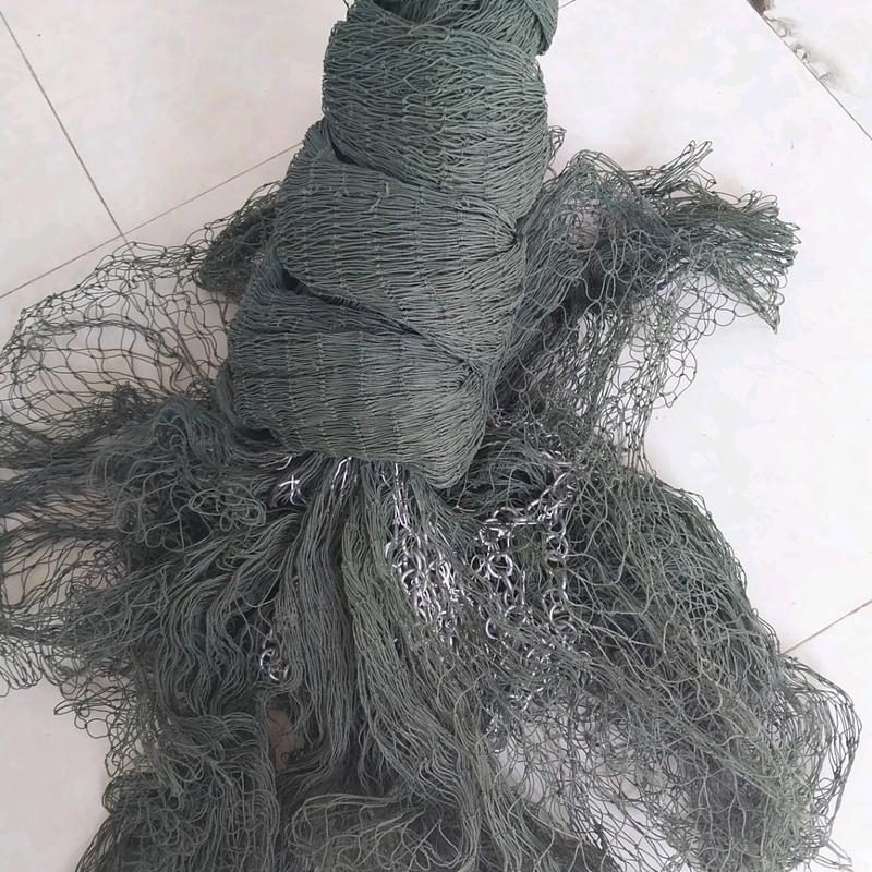 Chài cá cước Thái cào 6, cao 3m, chu vi 20m, nặng 5kg5, lỗ 4p Bắt Cá Fishing