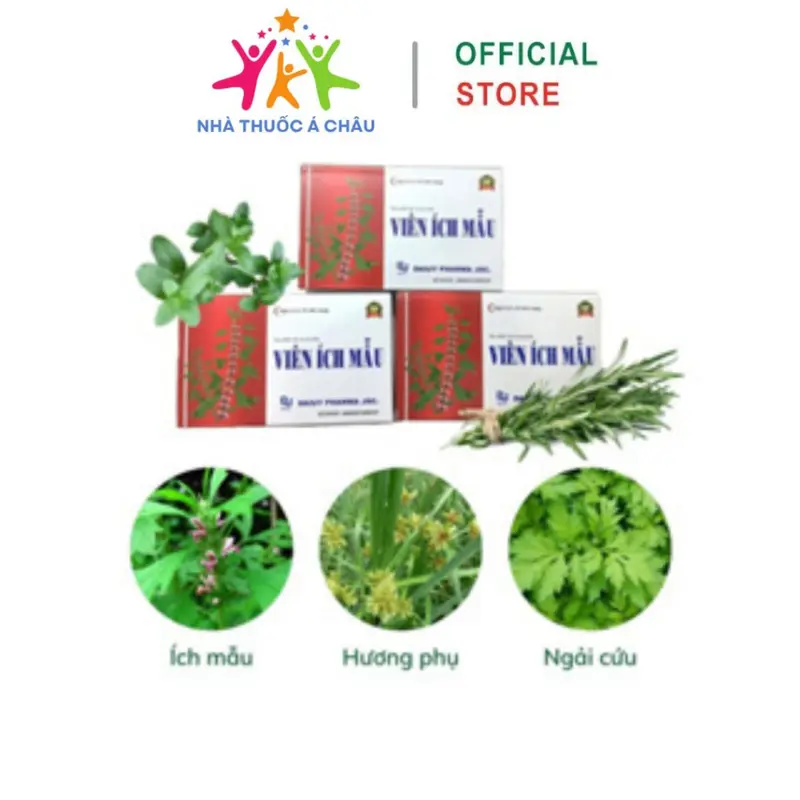 Viên uống CAO ÍCH MẪU Đại Uy Hỗ trợ điều hòa k i nh ngu y ệ t - Hộp 20 viên 1