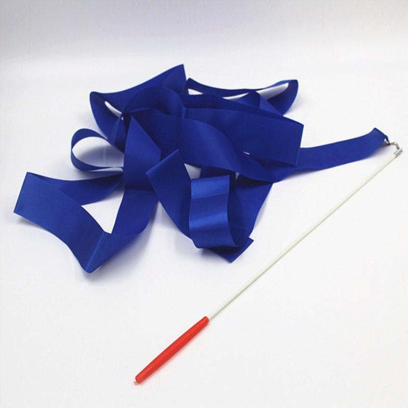 Product Introduction of 2 Meters 4M 6M Colorful Gym Ribbons Dance Ribbon Rhythmic Art Gymnastics Ballet Streamer Twirling Rod Rainbow Stick Training 5