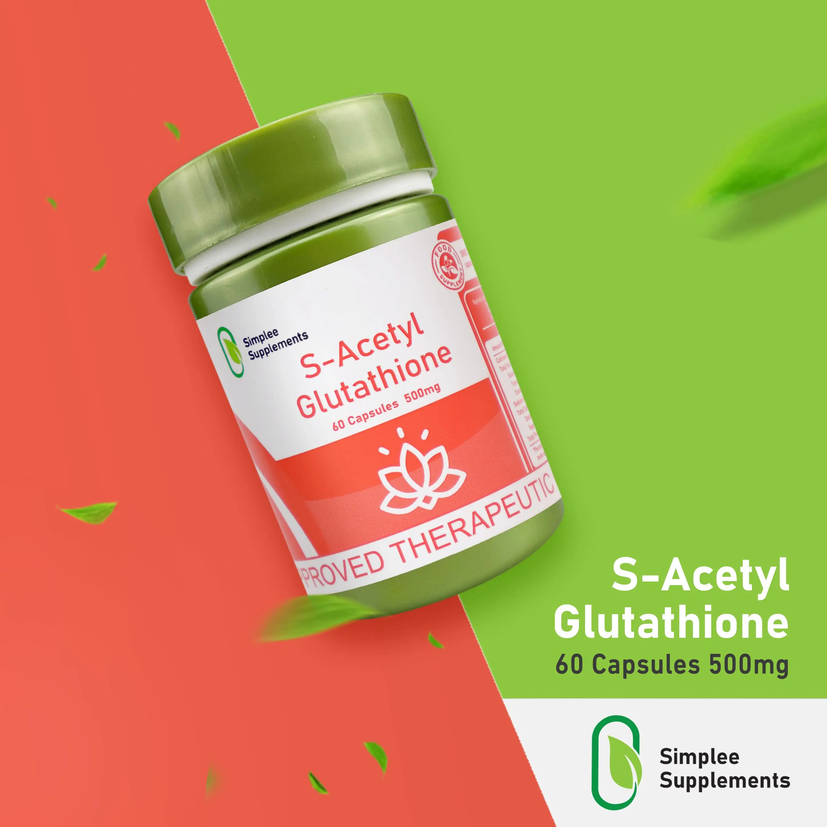 Simplee S-Acetyl Glutathione Collagen Capsule Supplements FDA Approved | 500mg | 60 Capsules With Collagen, Vitamin C, Zinc & Oral Sunblock Support to Help Promote Skin Radiance, Brightening, Antioxidant Protection Simplee S-Acetyl Glutathione Collagen Capsule Supplements FDA Approved | 500mg | 60 Capsules With Collagen, Vitamin C, Zinc & Oral Sunblock Support to Help Promote Skin Radiance, Brightening, Antioxidant Protection