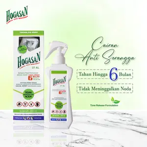 Hogasan cairan anti serangga 1 botol dengan spray pembasmi semut kecoa dan kutu