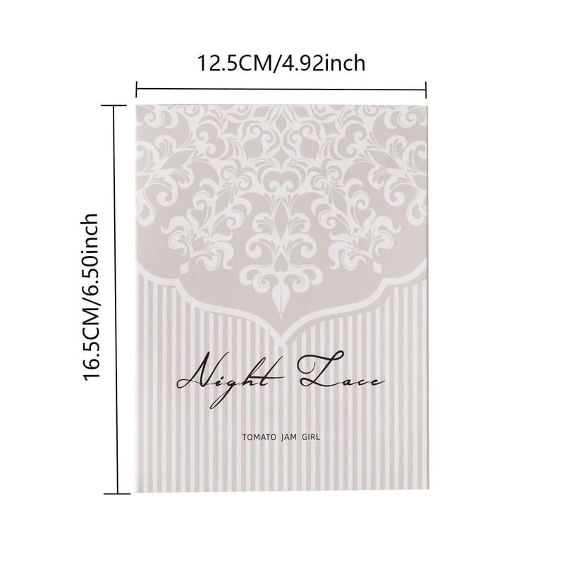 Vintage Lace Pattern Material Paper, 100pcs/box Mixed Style Scrapbooking & Stamping Paper, DIY Decorative Material for Scrapbooking & Journal Making 1
