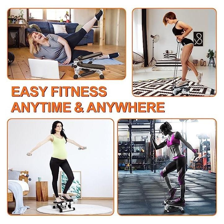 [In Stock]Portable Stepper Quiet Mini Home Step Machin Mini Stepper With LCD Monitor Portable Fitness Exercise 3