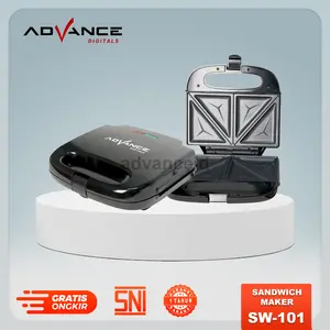 【COD】Advance SW101 Sandwich Maker Toaster Mesin sarapan Pembuat roti lapis Roti Telur goreng Pemanggang Roti
