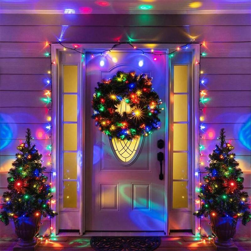 Product Introduction of Solar Powered LED String Light, Rechargeable Waterproof Solar String Light with 8 Modes & Light Sensor, Outdoor Decorative Light for Garden, Patio, Christmas Decoration 4