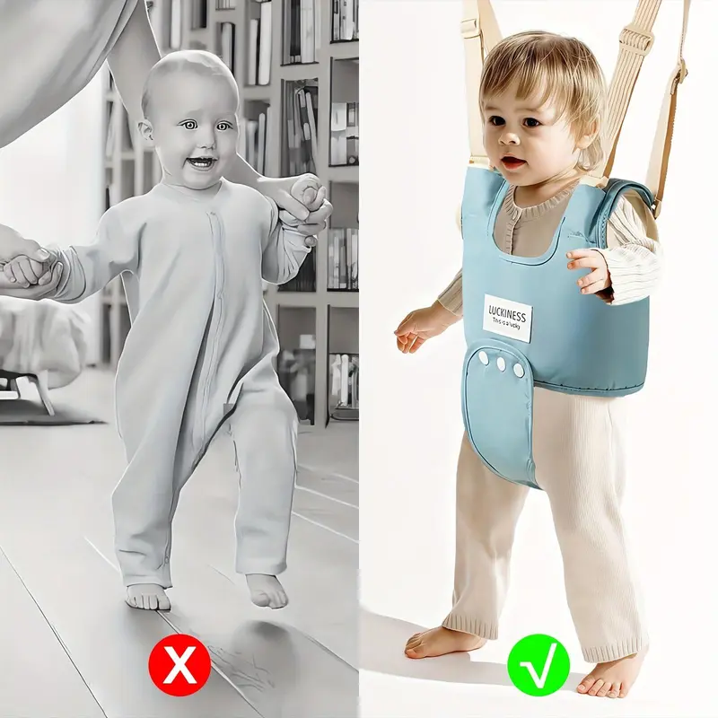 Baby Walker Belt, 1 Count Adjustable Baby Walking Belt, Waist Belt for Toddlers, Baby Walking Assistant, Baby Travel Essentials, Travel Accessories, Baby Essentials 7