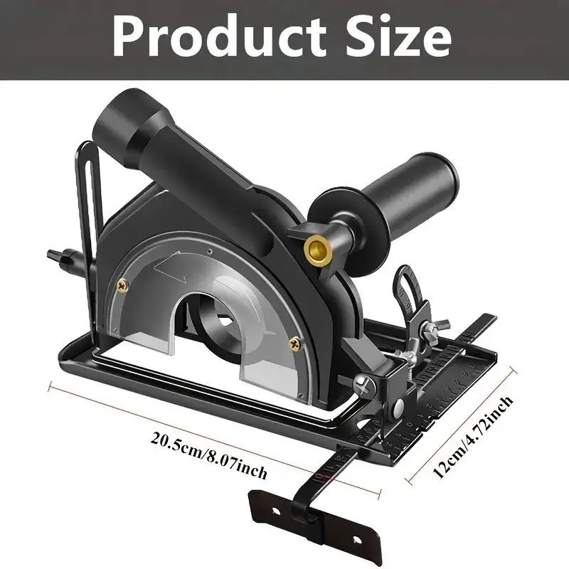 Angle Grinding Machine Conversion Kit, Angle Grinding Machine Conversion Bracket, Multifunctional Power Tool Accessories for Wood & Tile 3