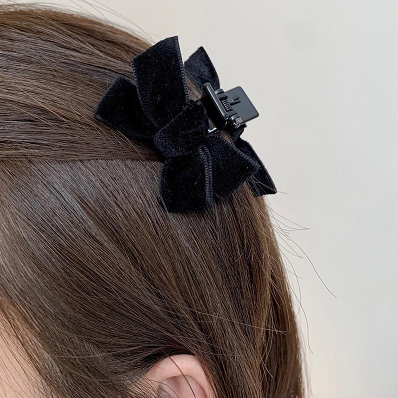 1 Chiếc Kẹp Tóc Càng Cua Nơ Nhỏ Ngọt Ngào Kẹp Tóc Nơ Nhung Công Chúa Kẹp Tóc Càng Cua Phụ Kiện Cài Tóc Phụ Kiện Tóc Hàn Quốc Cho Nữ Women 2
