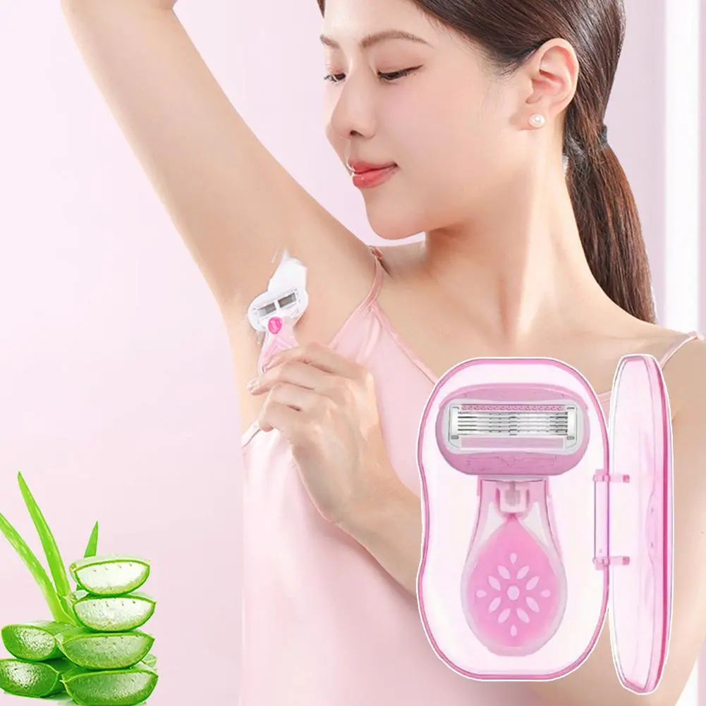 Bilah Pencukur, Saiz Mini, Alat Pencukur, untuk Wanita, Pencukur dan Epilator, dengan Fungsi Pembuangan Rambut, Reka Bentuk Pisau Cukur, I4O7