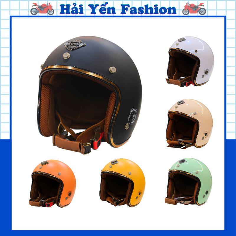  Mũ bảo hiểm 3 4 Napoli Sh Ruby New 