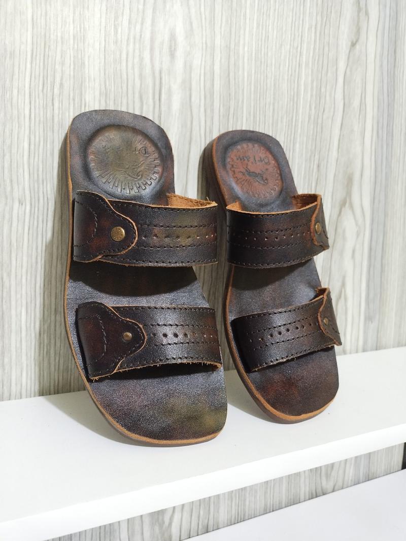 Product Introduction of Sandal Lelaki Ban 2 Asli Kulit Sapi | Kode 4012 Sol Karet 3