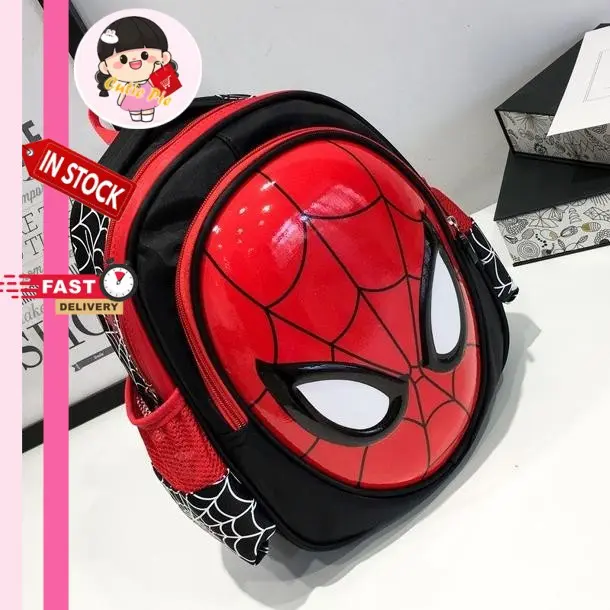 [MY SELLER] Spiderman Bag Beg Sekolah Beg Spiderman School Bag Beg Sekolah Kanak Kanak For Boy Spiderman Bag For Kids