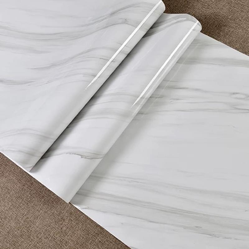 Product Introduction of Giấy Dán Tường Tự Dính, Chống Thấm Nước Và Chống Dầu, Thiết Kế Đá Cẩm Thạch, Chất Liệu Màng Vinyl, Miếng Dán Tường, Thích Hợp Cho Phòng Tắm, Phòng Ngủ Và Tủ Bếp, Miếng Dán Tươi Mới 9