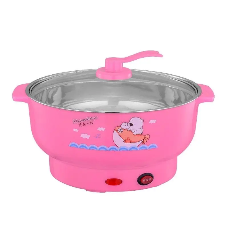 [Siêu Sale] Nồi Lẩu Điện Đa Năng 28cm inox Công Xuất Mạnh Nhanh Nóng, Chiên, Xào, nấu canh,súp.. 8