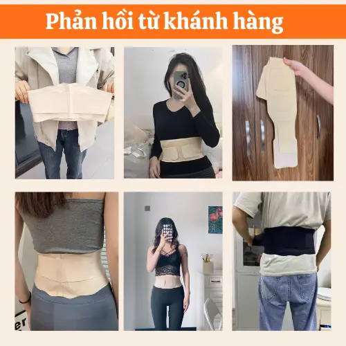 Đai lưng cột sống Havaz chất liệu đúc su thoáng mát mỏng nhẹ chống lộ có 2 tấm nẹp lớn nâng đỡ lưng nắn chỉnh cột sống 8