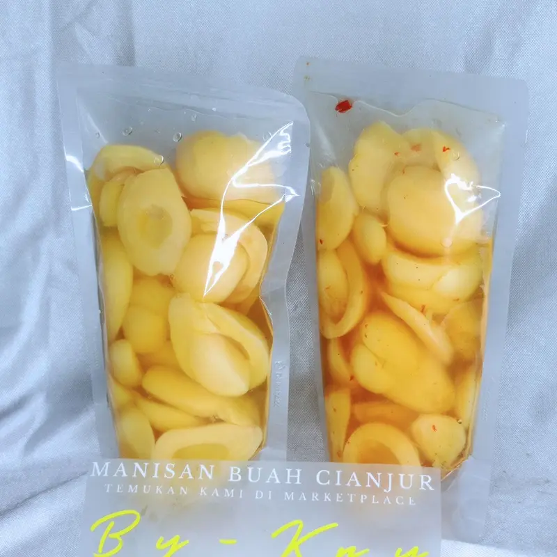 MANISAN BUAH SALAK BALI KEMASAN 250 GRAM ASINAN PEDAS ASINAN PEDAS MANISAN BUAH CIANJUR Gula Mangga Nanas Tomat 3