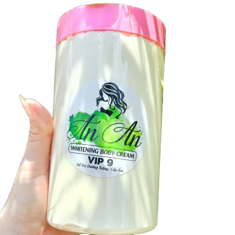 1kg kem An An WHITENING body CREAM  VIP 9   hổ trợ dưỡng trắng và cấp ẩm
