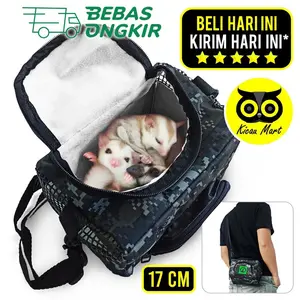 Tas untulan travel pouch minimalis tas travel minimalis bawa hamster