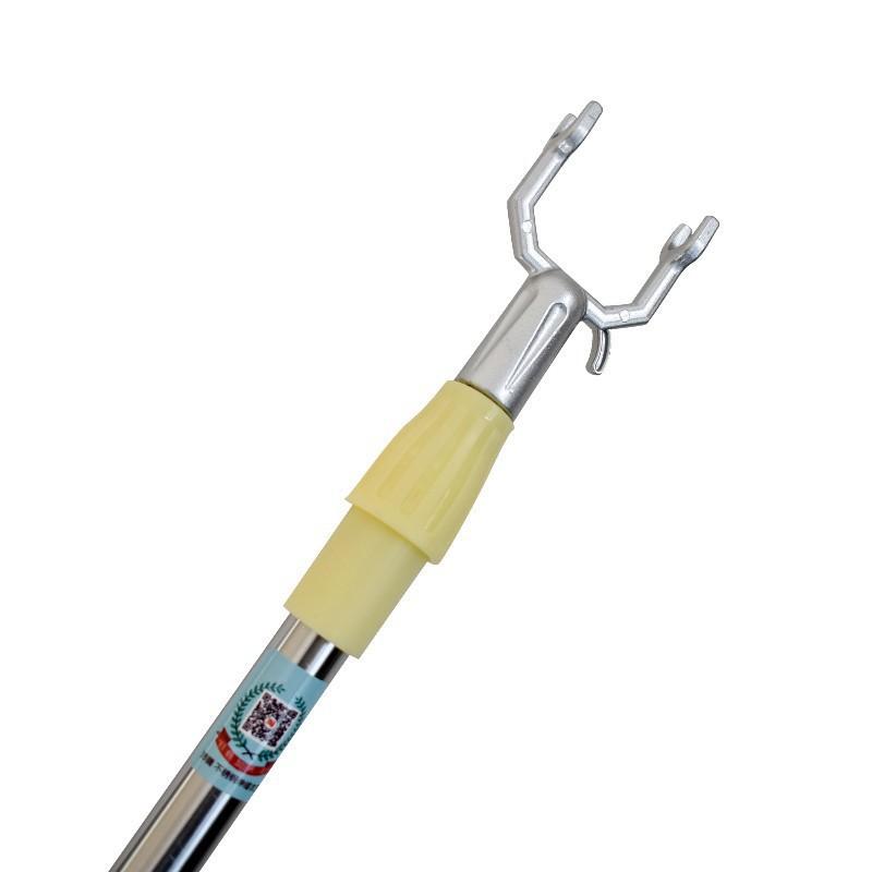 Product Introduction of COMBO 3 Cây phơi quần áo cán inox đầu Nhựa kéo dài 1,2M Cây gậy lấy đồ trên cao có thể kéo dài xếp gọn 27