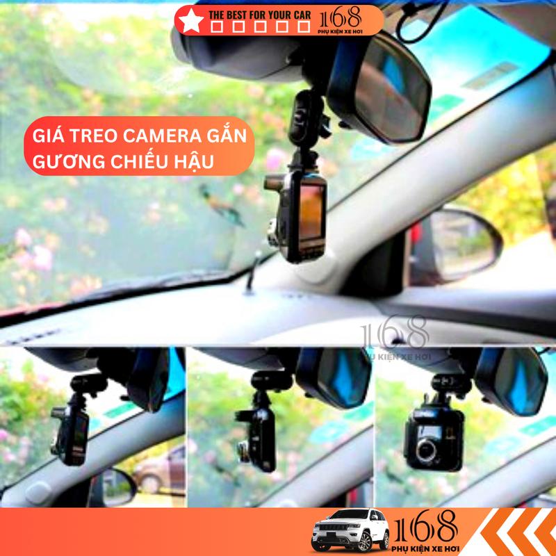 Gía đỡ cam hành trình Gía treo camera ô tô kẹp gương - đế chống rơi cam Vietmap xiaomi