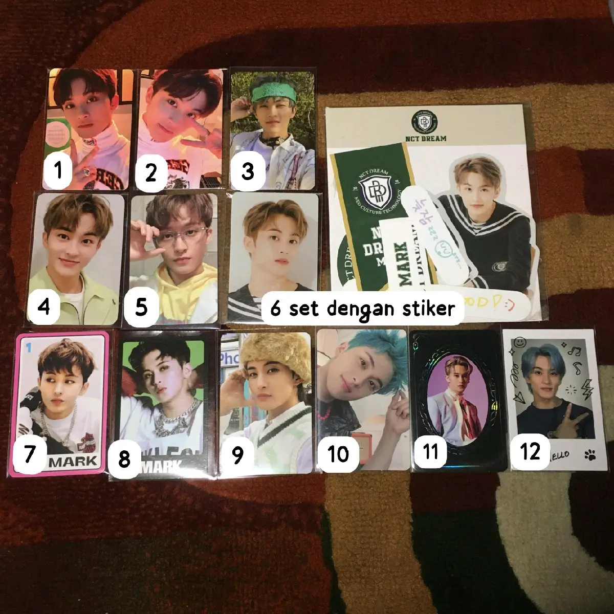 PHOTOCARD MARK NCT OFFICIAL