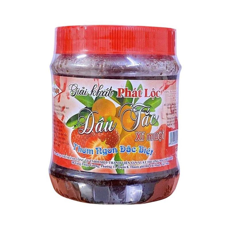 Tắc dâu xí muội Phát Lộc hũ 900g