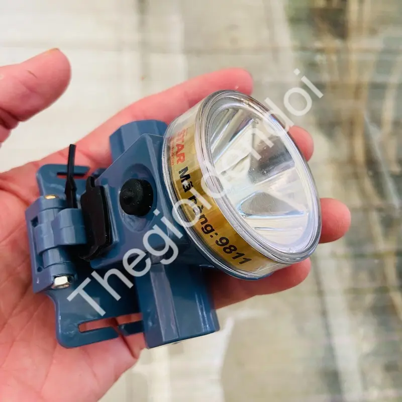 Đèn pin đội đầu chống nước- ánh sáng trắng- mã 9811 0