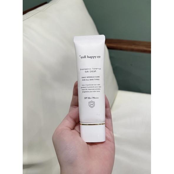 Kem chống nắng cell happy co nâng tone - Hường coco Collagen Skincare 2