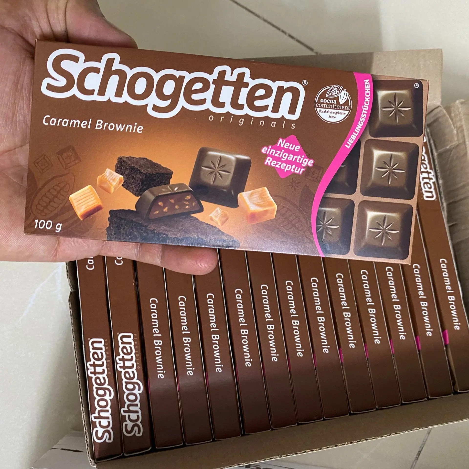 Socola Schogetten thanh của Đức, 100g Chocolate