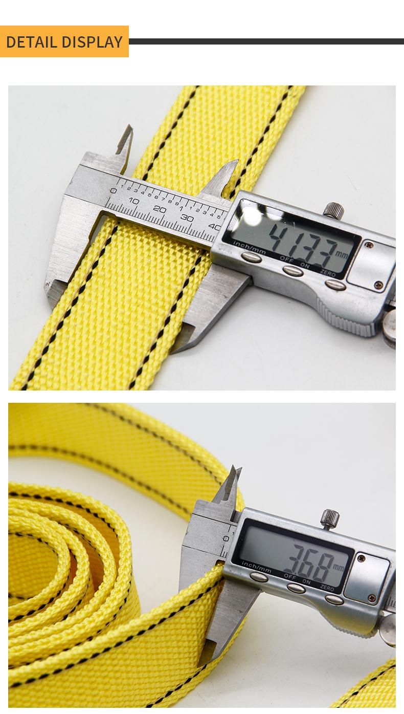 Product Introduction of 300CM 3 Tons Car Towing Rope Tow Strap Nylon Alloy Steel Hook Emergency Rescue Tools For Trailer Off Road 4x4 Motorcycle Accessor 3