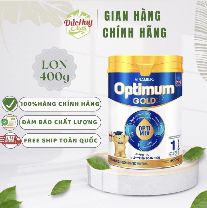 Sữa Bột Vinamilk Optimum Gold OPTI MIX Đủ Số 1/2/3/4 _ Lon 400g/800g/1.45kg