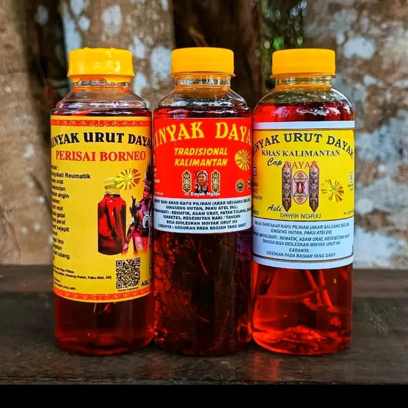 PAKET HEMAT 2 BOTOL minyak Dayak Ori Kalimantan 0
