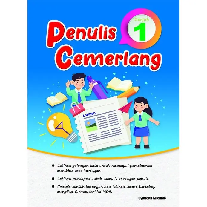 Casual Outstanding Writer Grade 1/Primary 1 Malay/Malay Assessment | Latest MOE Assessment Books