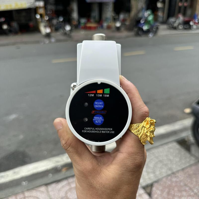  Máy Bơm Tăng Áp Thông Minh RYMARU   Dùng Cho 1 Thiết Bị Đầu Ra   Chống Mất Nước   AUTO STOP 
