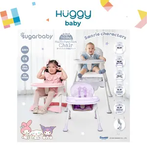 Sugarbaby 6in1 Folding Multi Function Chair Sanrio Collection | Kursi Makan Bayi Anak