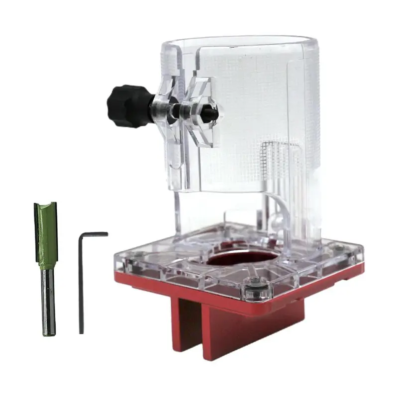 Đầu Nối Bộ Định Tuyến Cầm Tay 2 Trong 1, Định Vị Cắt Gỗ Và Chèn, Dễ Dàng Lắp Đặt 6